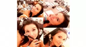 Художничката Ивелина Христова:  Картините с кафе са като "живи"