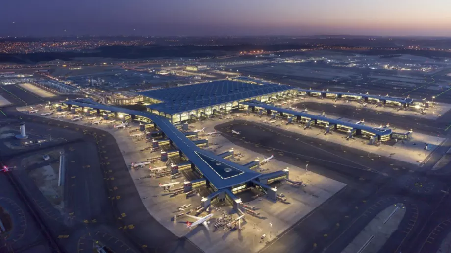 Най-голямото летище в Европа: Летище Истанбул обслужи над 160 милиона пътници