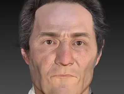 Брюнет с кафяви очи. Учени пресъздадоха лицето на „вампир“ от XVIII век (ВИДЕО)