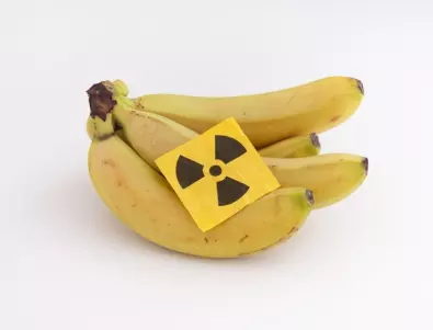 Наистина ли бананите са радиоактивни?