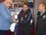 Кметът на Видин се срещна с треньори от школата на "Реал Мадрид" (СНИМКИ)