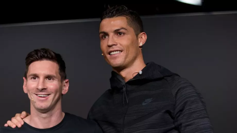 Вижте снимката на Роналдо и Меси, за която всички говорят