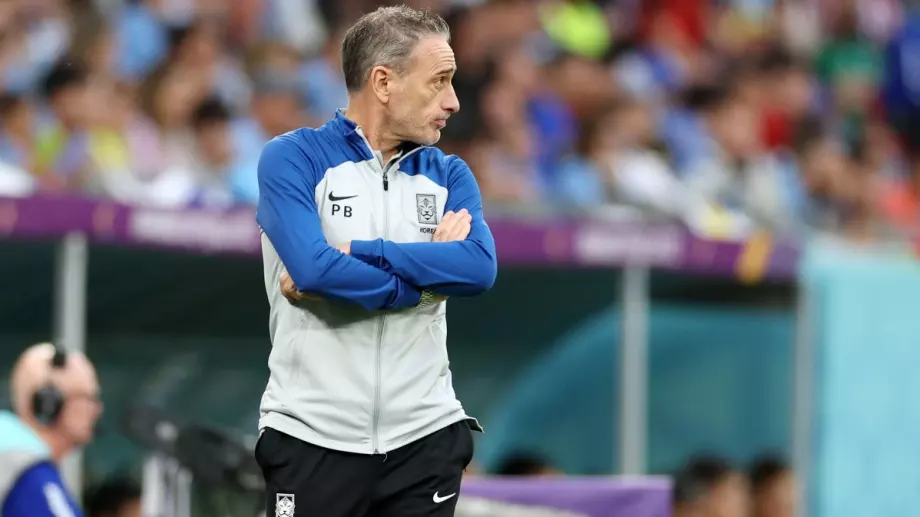 Официално: Треньорът на Южна Корея Пауло Бенто напусна след загубата от Бразилия