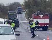 Товарен автомобил уби пешеходец на пътя между Симитли и Благоевград 