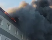 Пожар пламна в руски ТЕЦ, гори и склад във Волгоград (ВИДЕО)
