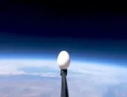 Яйце пада от Космоса и... оцелява (ВИДЕО)