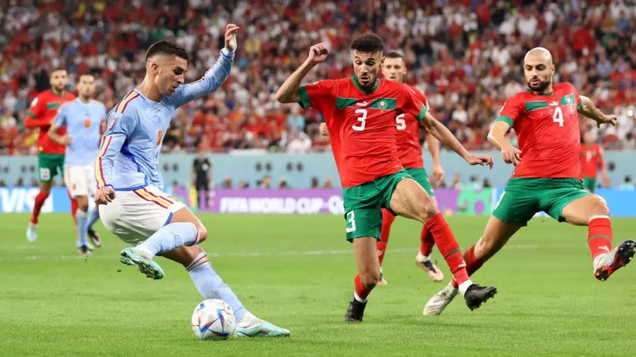 Сензацията е факт! Мароко изхвърли Испания от Мондиал 2022  след драмата на дузпите и за първи път е на ¼-финал (ГАЛЕРИЯ)