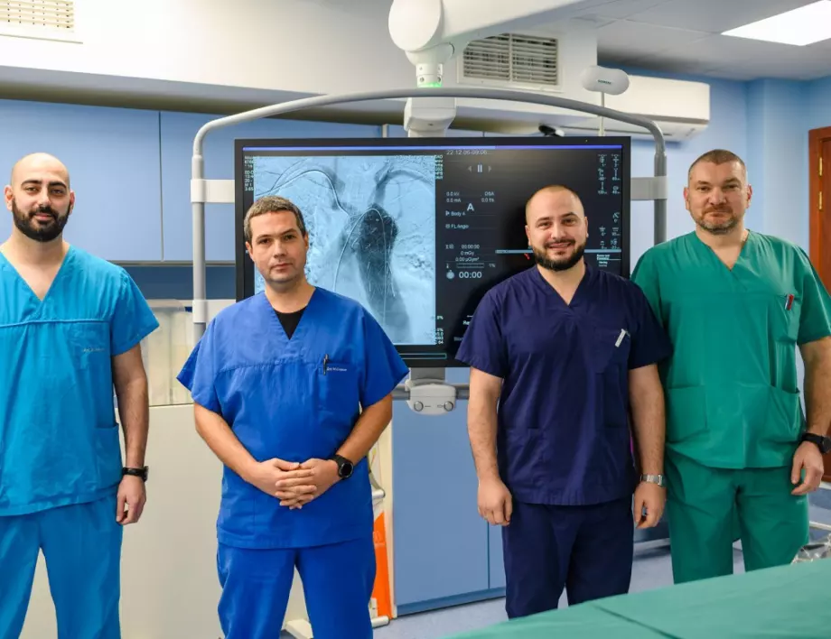 Лекарите от УМБАЛ "Св. Марина"- Варна спасиха пациент с разкъсана аорта (ВИДЕО)