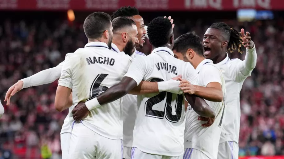 Реал Мадрид оцеля срещу Атлетик Билбао и се върна на победния път в Ла Лига (ВИДЕО)