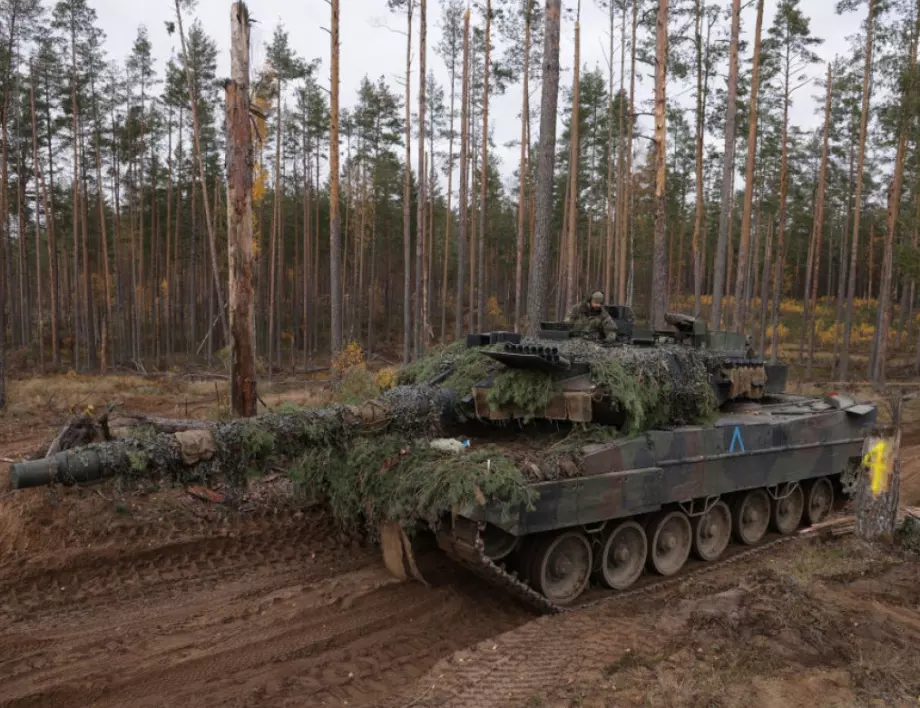 Колко, кога, кой: Ситуацията с танковете "Леопард" за Украйна при новини за силен руски натиск на важна за Бахмут позиция (ВИДЕО)