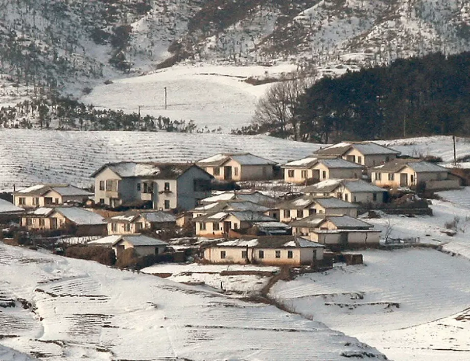 Температурите в Северна Корея падат под -30°C, бедните региони са в опасност