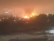 Пожар обхвана голям търговски център близо до Москва (ВИДЕО)