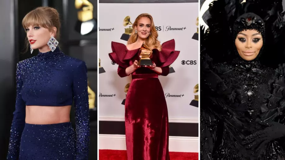 Грами 2023: Пайети, блясък и смели дизайни (СНИМКИ)