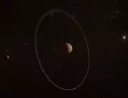 Планета отвъд Плутон има странен пръстен от отломки