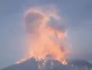 Опасен вулкан изригна на остров в Япония (СНИМКИ И ВИДЕО)