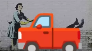 Откриват най-голямата изложба на Banksy