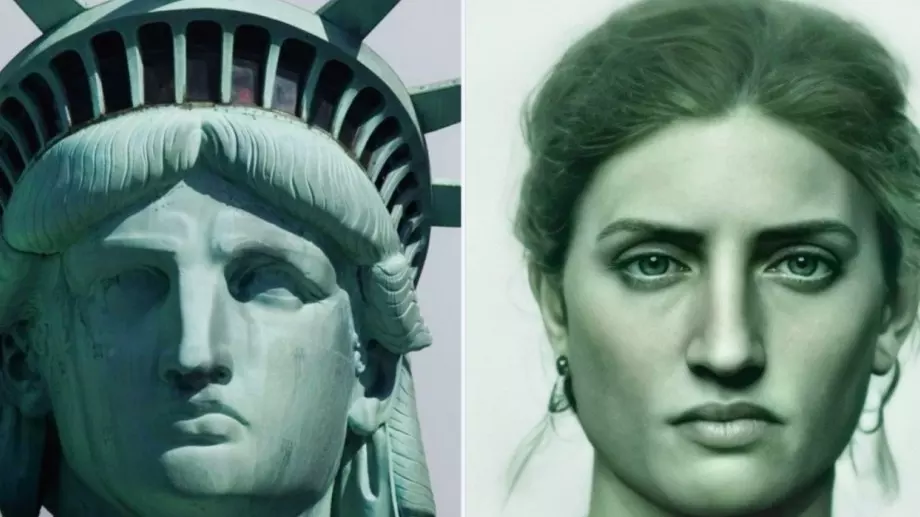 Изабела Бойер: Жената, дала лицето си на Статуята на свободата