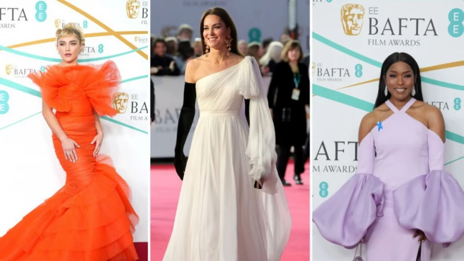 Най-стилните звезди на BAFTA 2023 (СНИМКИ)