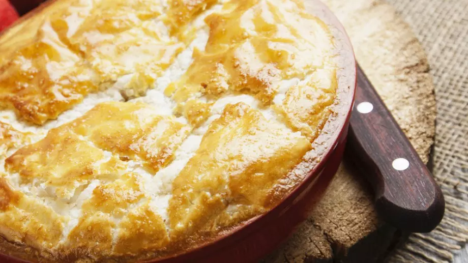 Кето баница за тънка талия, без кори и брашно