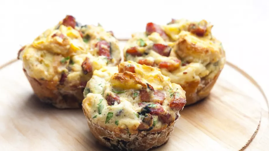 Пиле фрикасе като мъфини