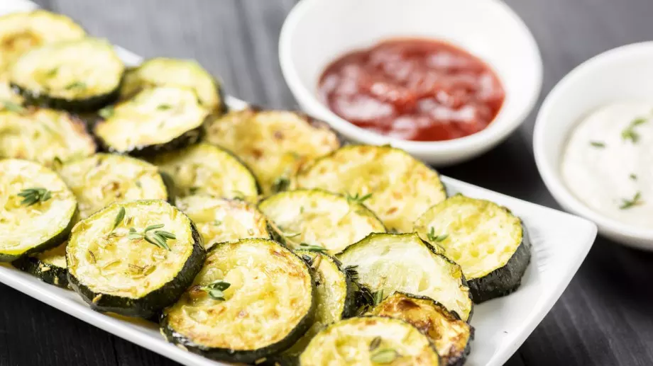 Домашен чипс от тиквички за здрави деца 