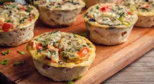 Най-вкусните зеленчукови мини омлети