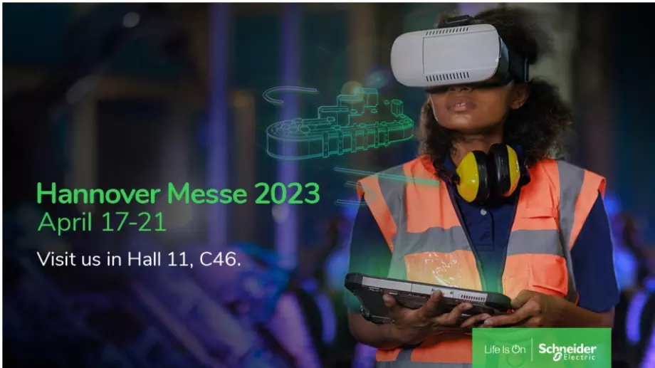 Schneider Electric със силна подкрепа за устойчива, дигитална трансформация на промишлеността на панаира в Хановер