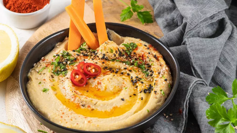 Уникално вкусен хумус от боб