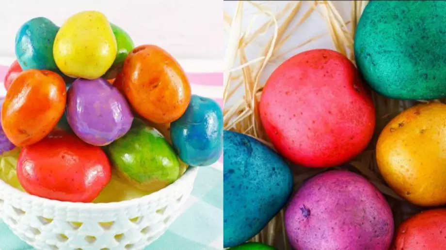 Скъп Великден: Боядисват... картофи, вместо яйца