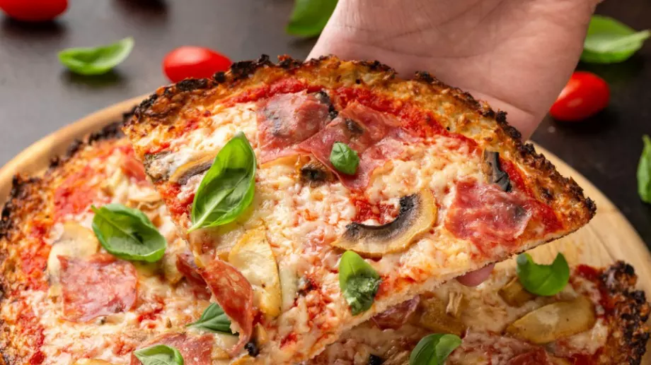 Супер вкусна и диетична пица без брашно