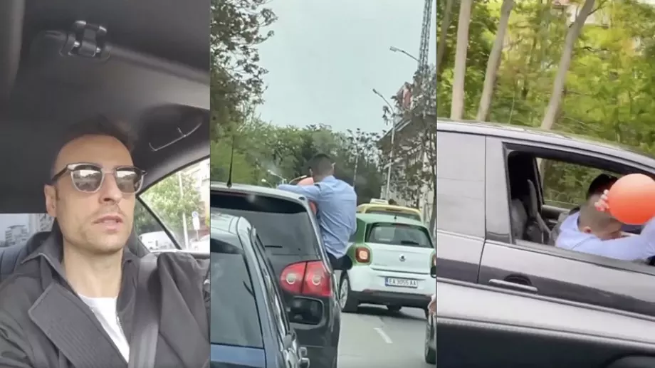 Бербатов скочи на абитуриент: Защо си извън колата? Да не съм те видял! (ВИДЕО)
