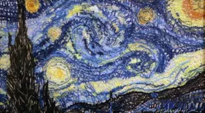 Плетачки на дантела пресъздават картини на Ван Гог и Рьорих