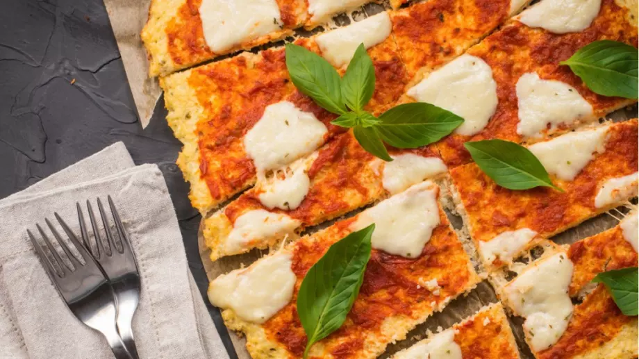 Уникална пица с блат от тиквички