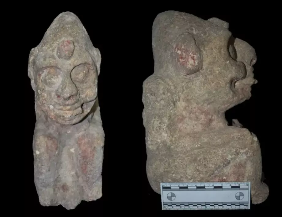 В Мексико откриха статуя на бог на смъртта, който не бихте искали да срещате