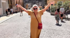 Марта Вачкова и Владо Пенев заедно обикалят Италия (СНИМКИ)