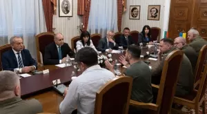 Срещата между Зеленски и Радев: Какво си казаха двамата държавни глави?