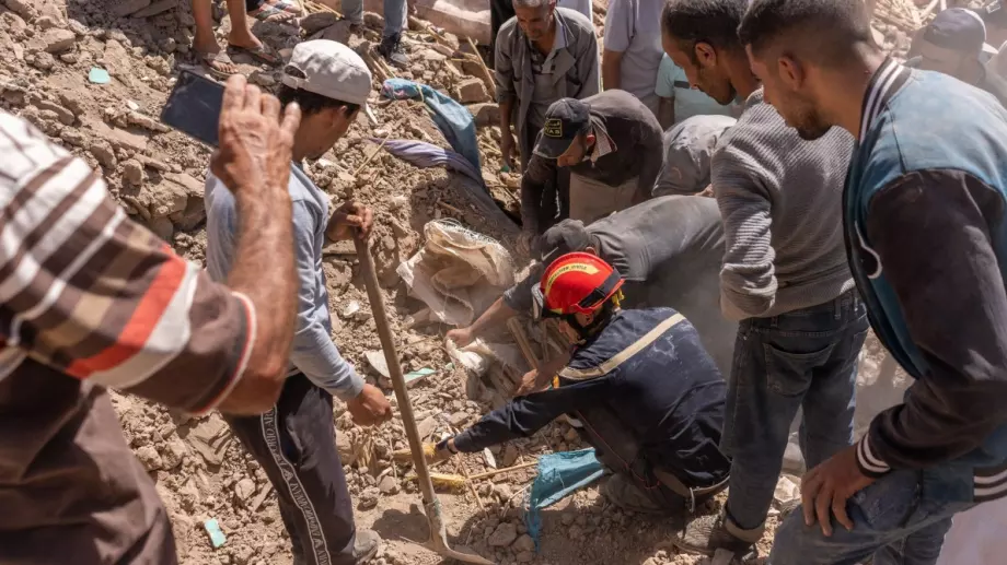 Франция изпраща над 5 млн. евро помощ за пострадалите от земетресението в Мароко 