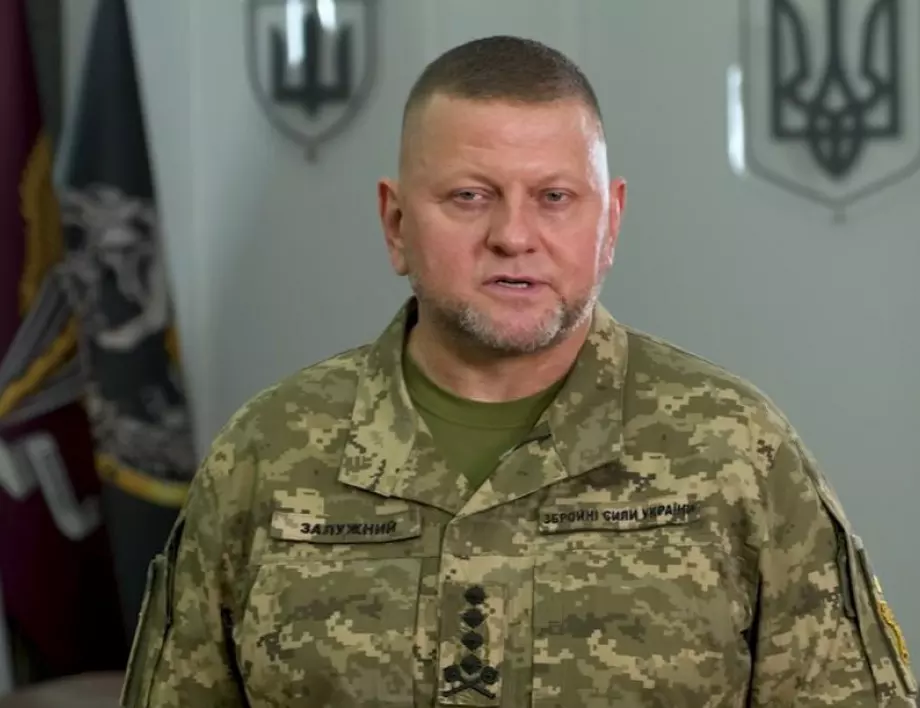 Залужни: Войната става позиционна, това е изгодно за Русия