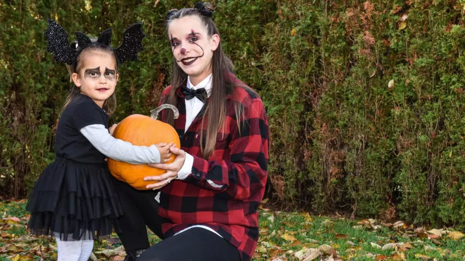 Ето как лесно да направите детски маскараден грим за Хелоуин  (ВИДЕО)