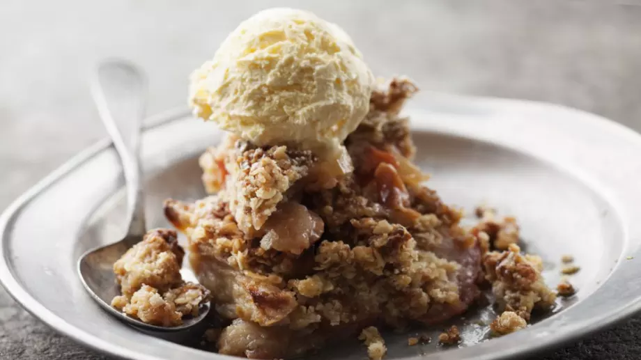 Истинска наслада: Хрупкав ябълков десерт 