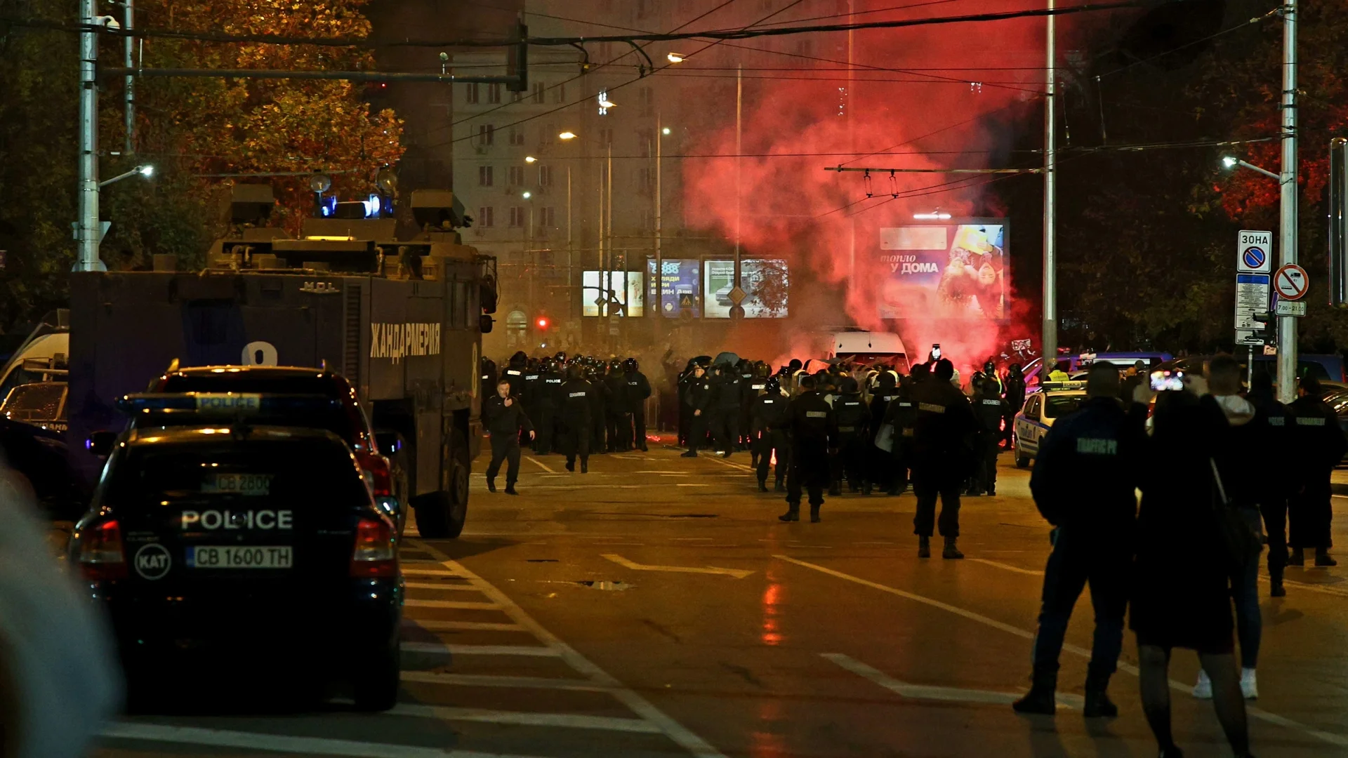 Пребити журналисти на протеста срещу БФС: Събират се данни за полицейско насилие