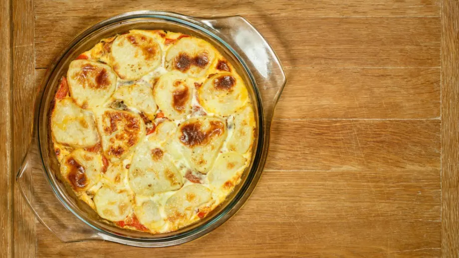 Много вкусна постна мусака