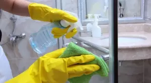 Как да почистите стъклените врати на душа до блясък