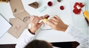 6 идеи как лесно да направите коледна картичка (ВИДЕО)