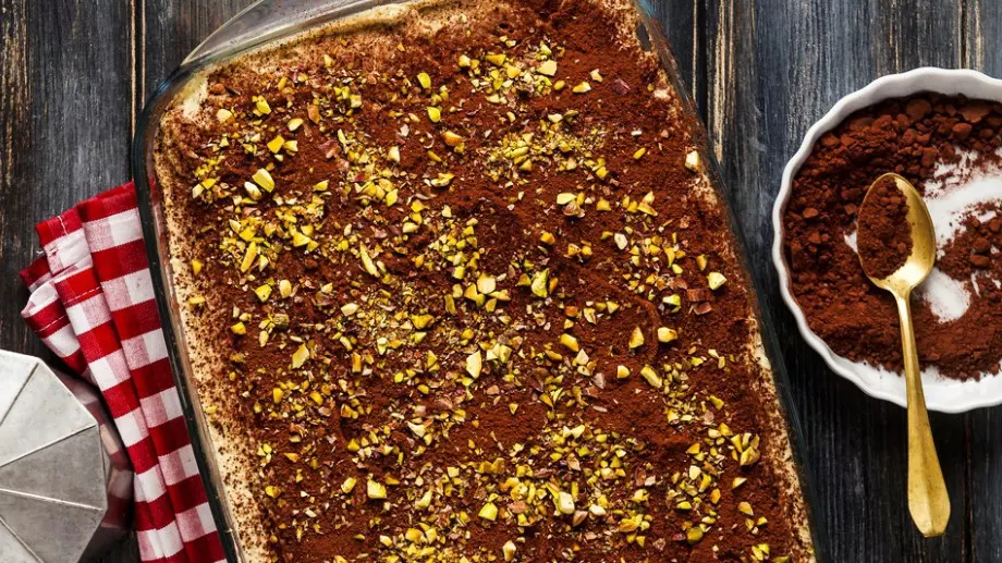 Не сте яли по-вкусно тирамису с шам фъстък