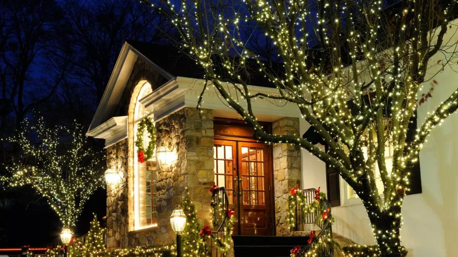 Семейството влезе в рекордите на Гинес с коледната си украса (ВИДЕО)