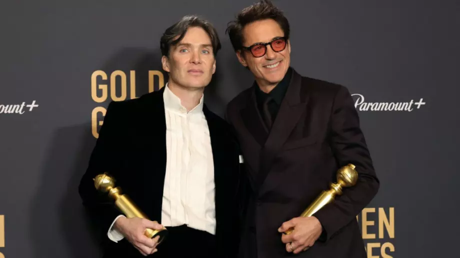 "Опенхаймер" триумфира на наградите "Златен глобус" (СНИМКИ)