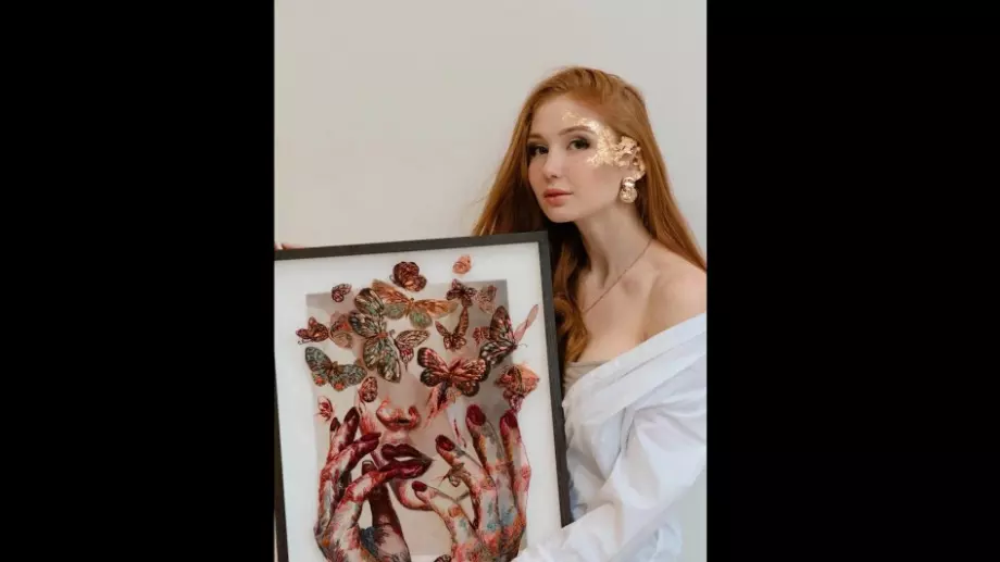 Жената, която бродира изумително красиви 3D картини (СНИМКИ)