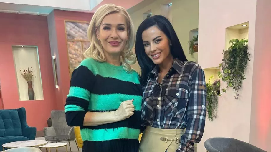 Изненада: Цвети на Криско се пробва за панелистка в "На кафе"