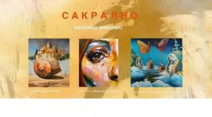 Изложбата "Сакрално" обединява трима български художници